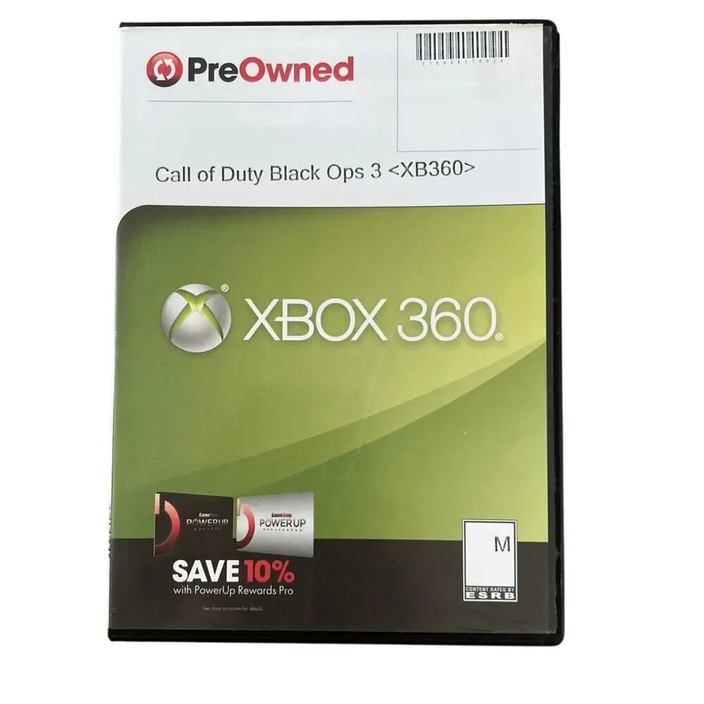 Call of Duty Black Ops 3 Microsoft XBox 360 Game only